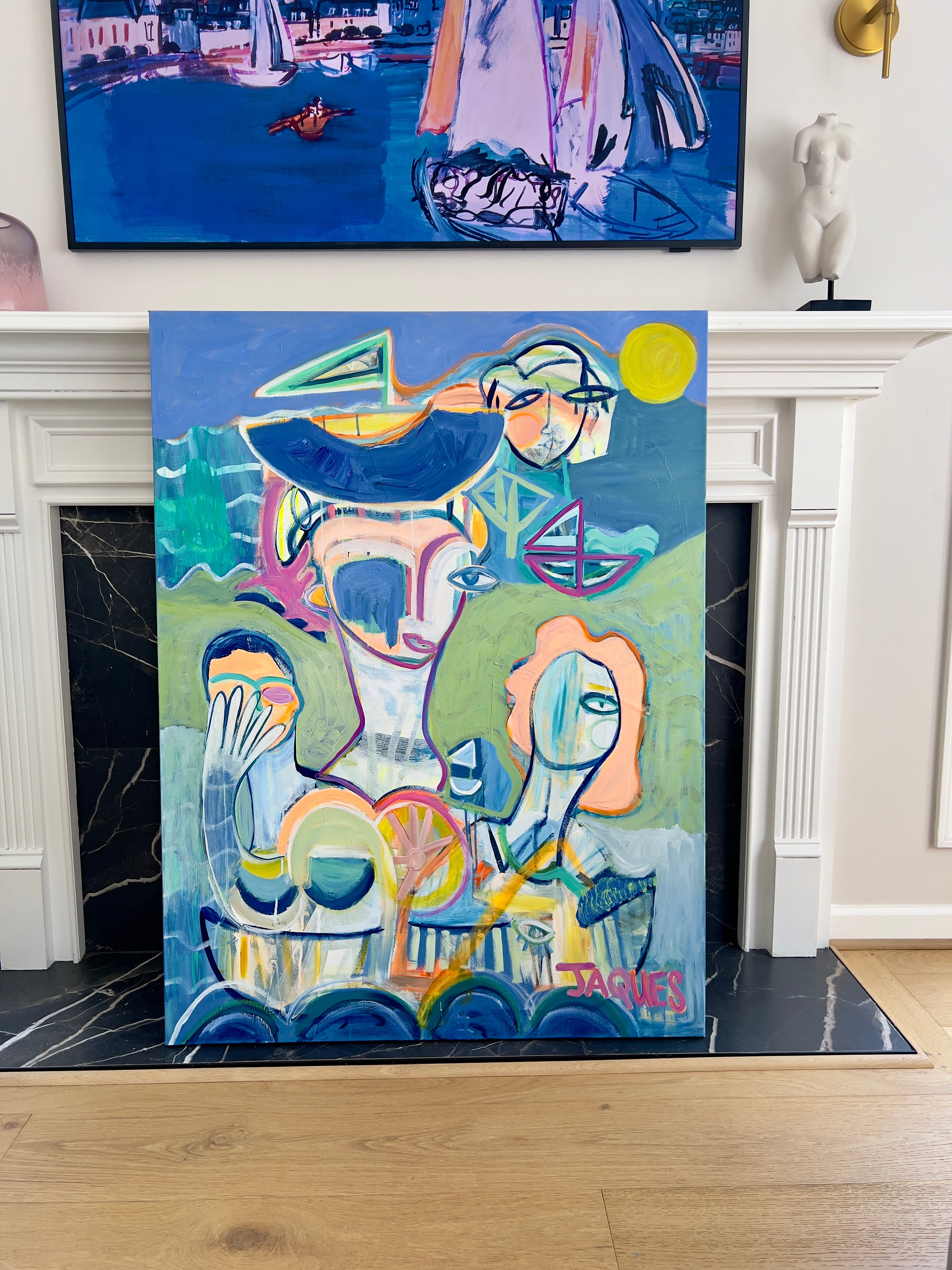 I Left My Belly on the Shore 36x48