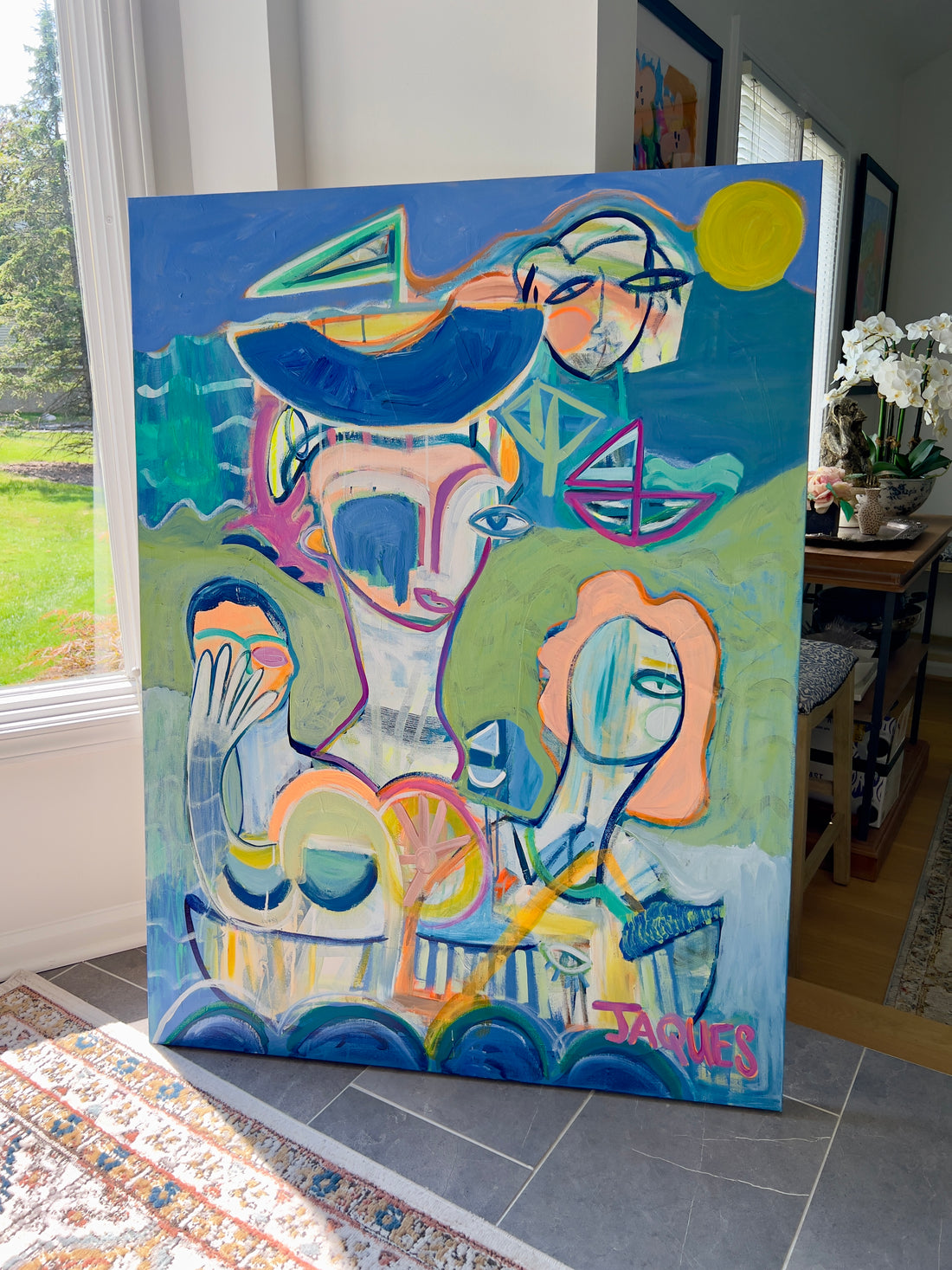 I Left My Belly on the Shore 36x48