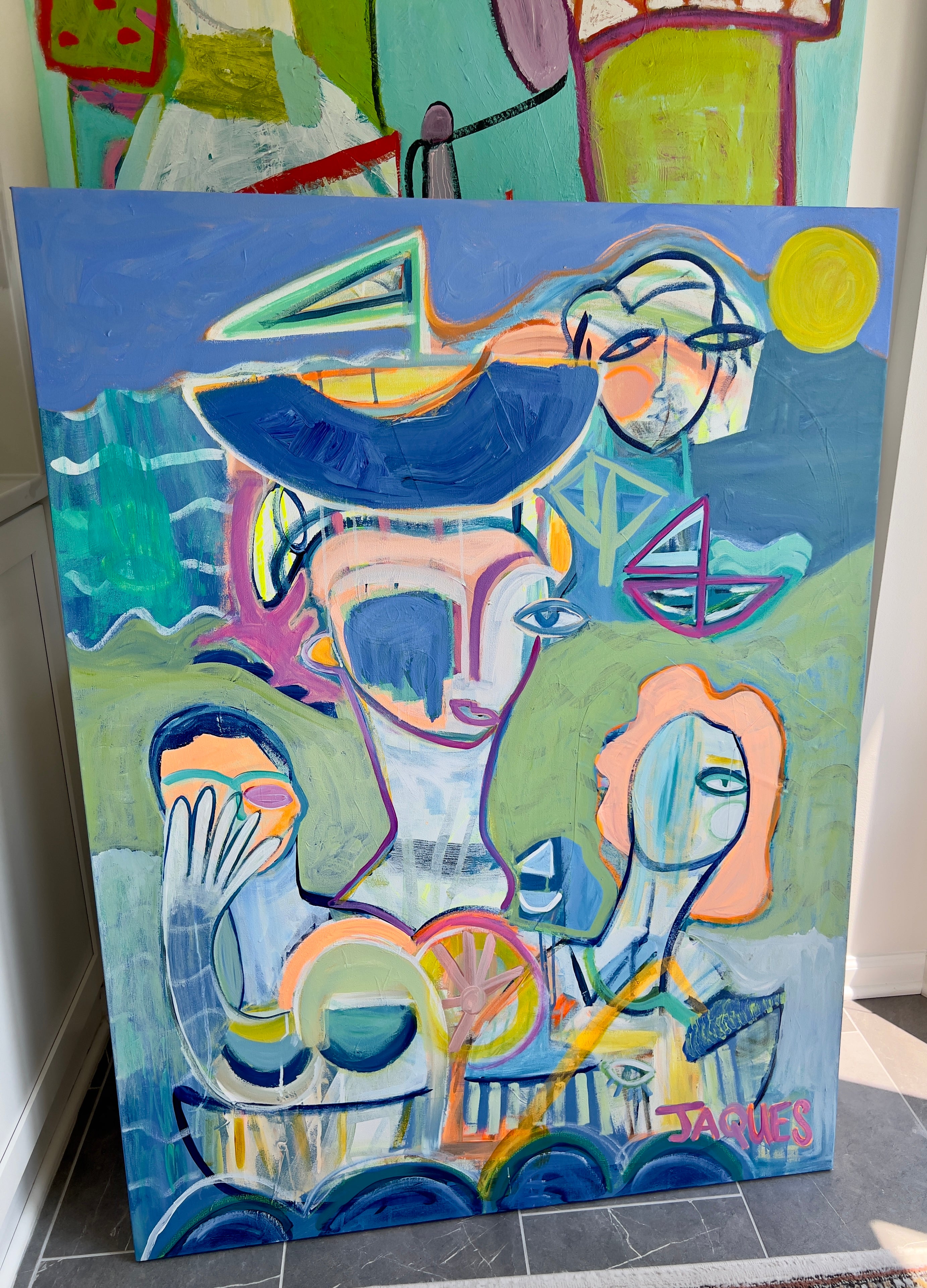 I Left My Belly on the Shore 36x48