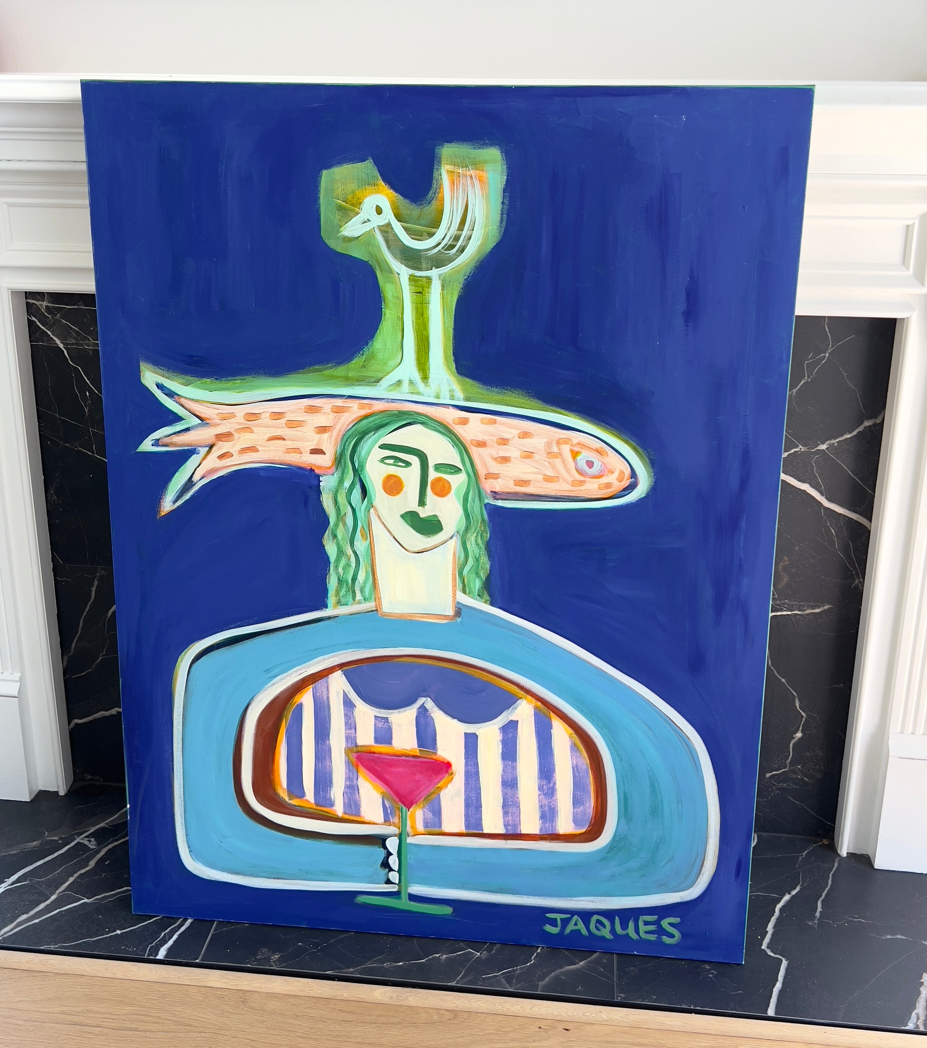 Fish Boy 36x48