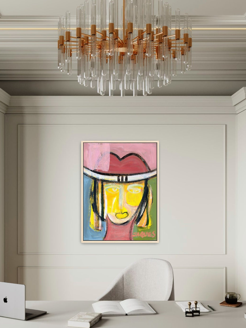 Sawyer - Framed Canvas Print