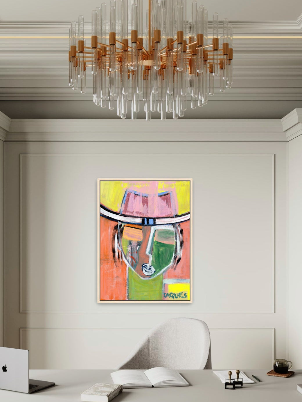 Jackson - Framed Canvas Print