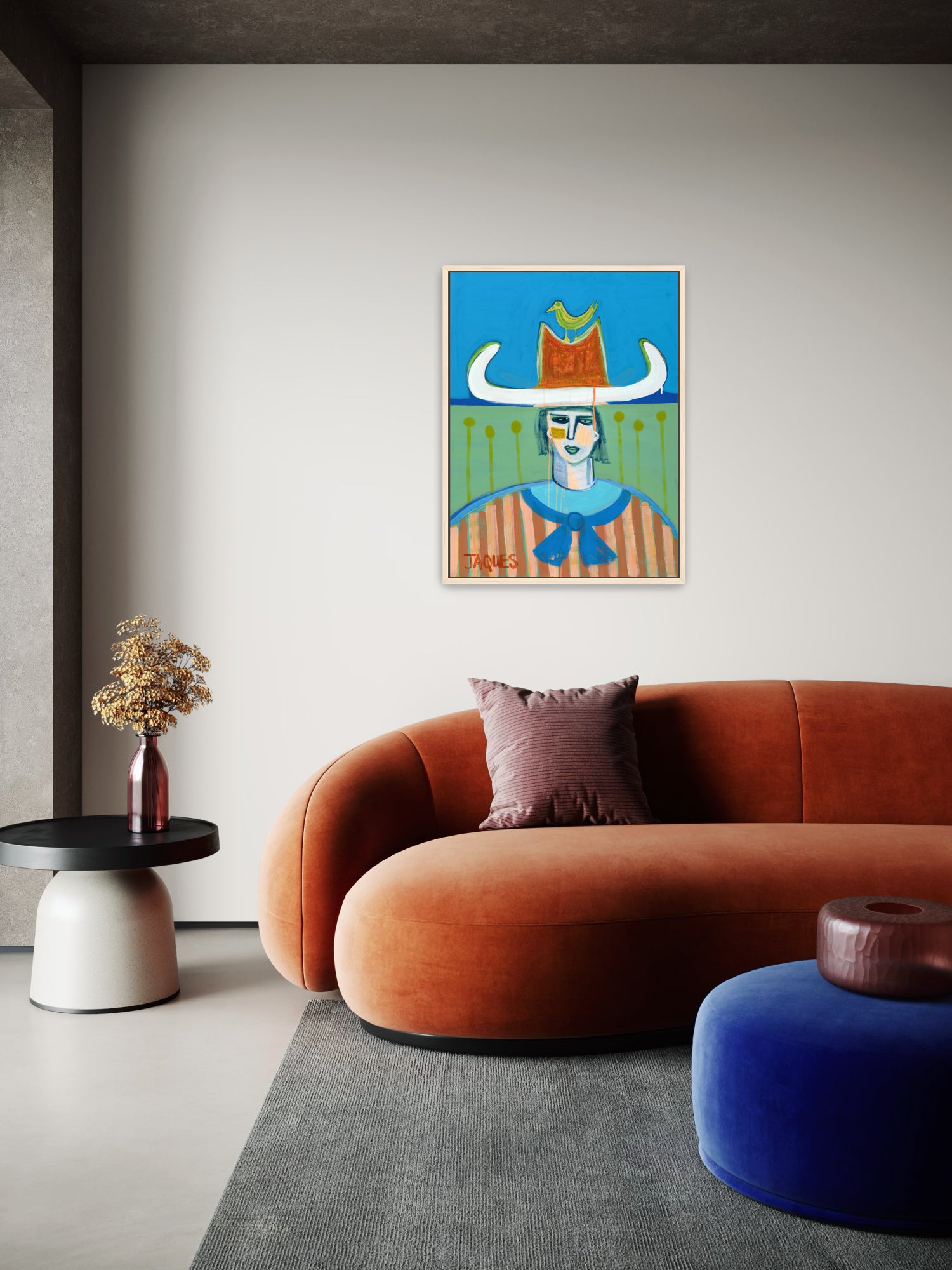 Field of Dreams - Framed Canvas Print