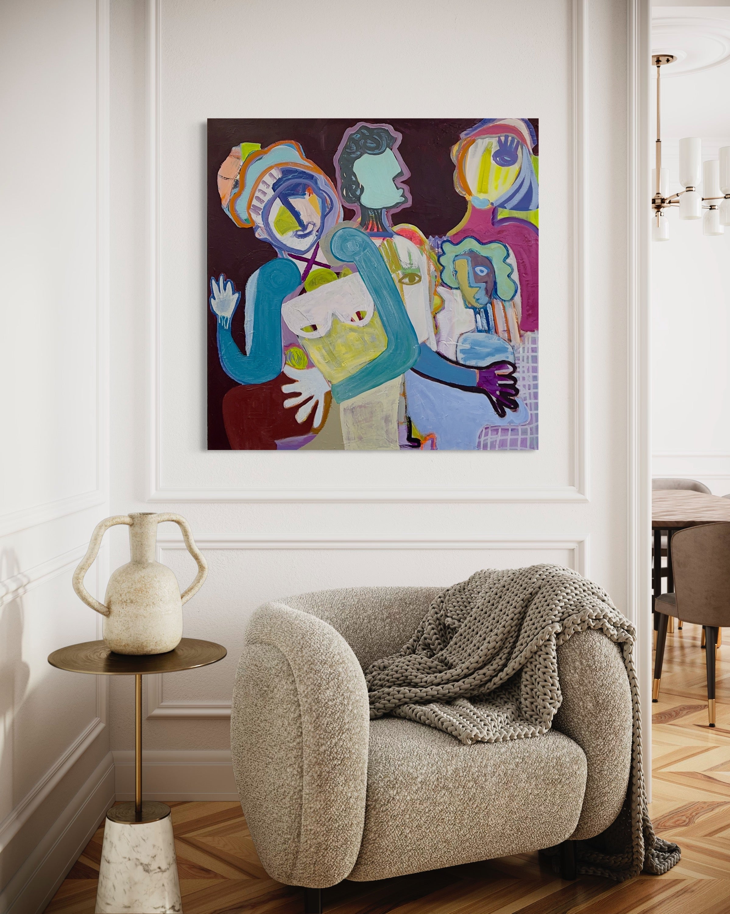 Family Vacation 40x40