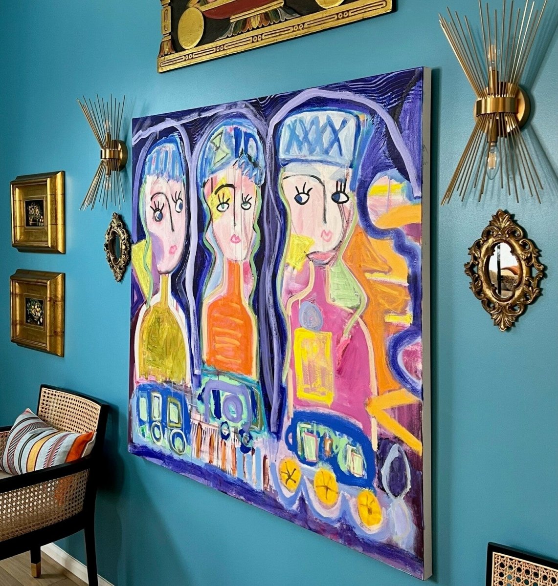 Gossip Girls 48x48Aleea Jaques