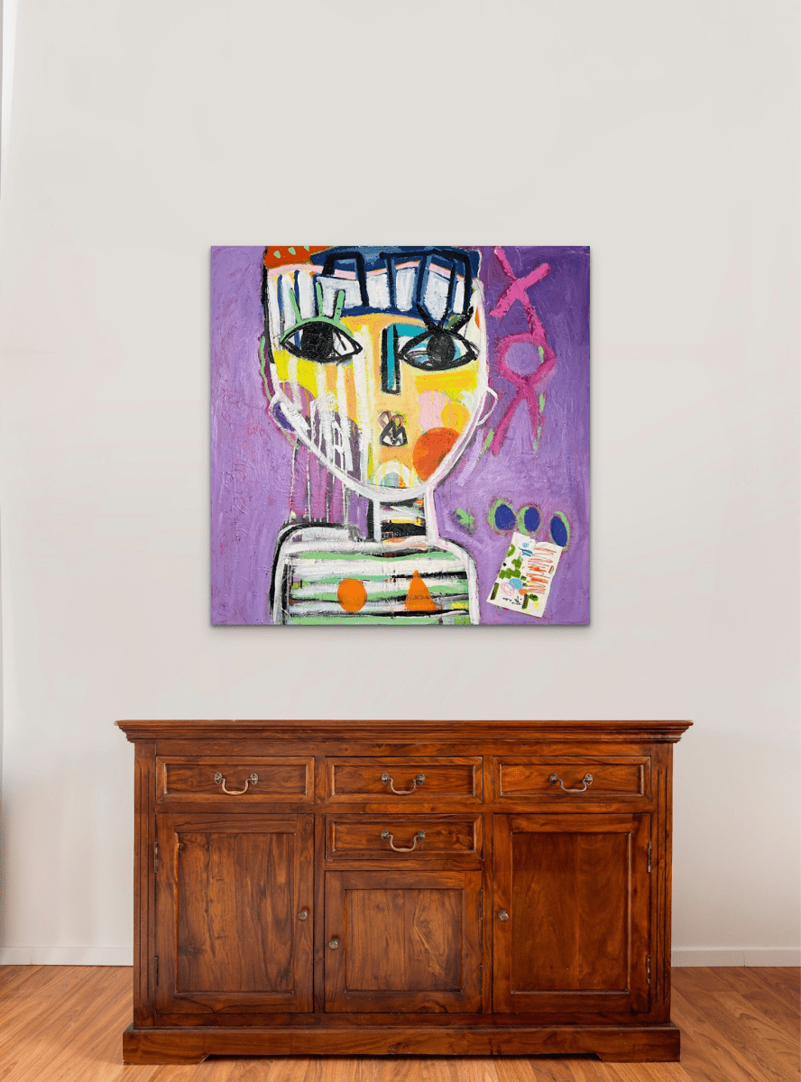 Kiss Me You Fool 40x40Aleea Jaques