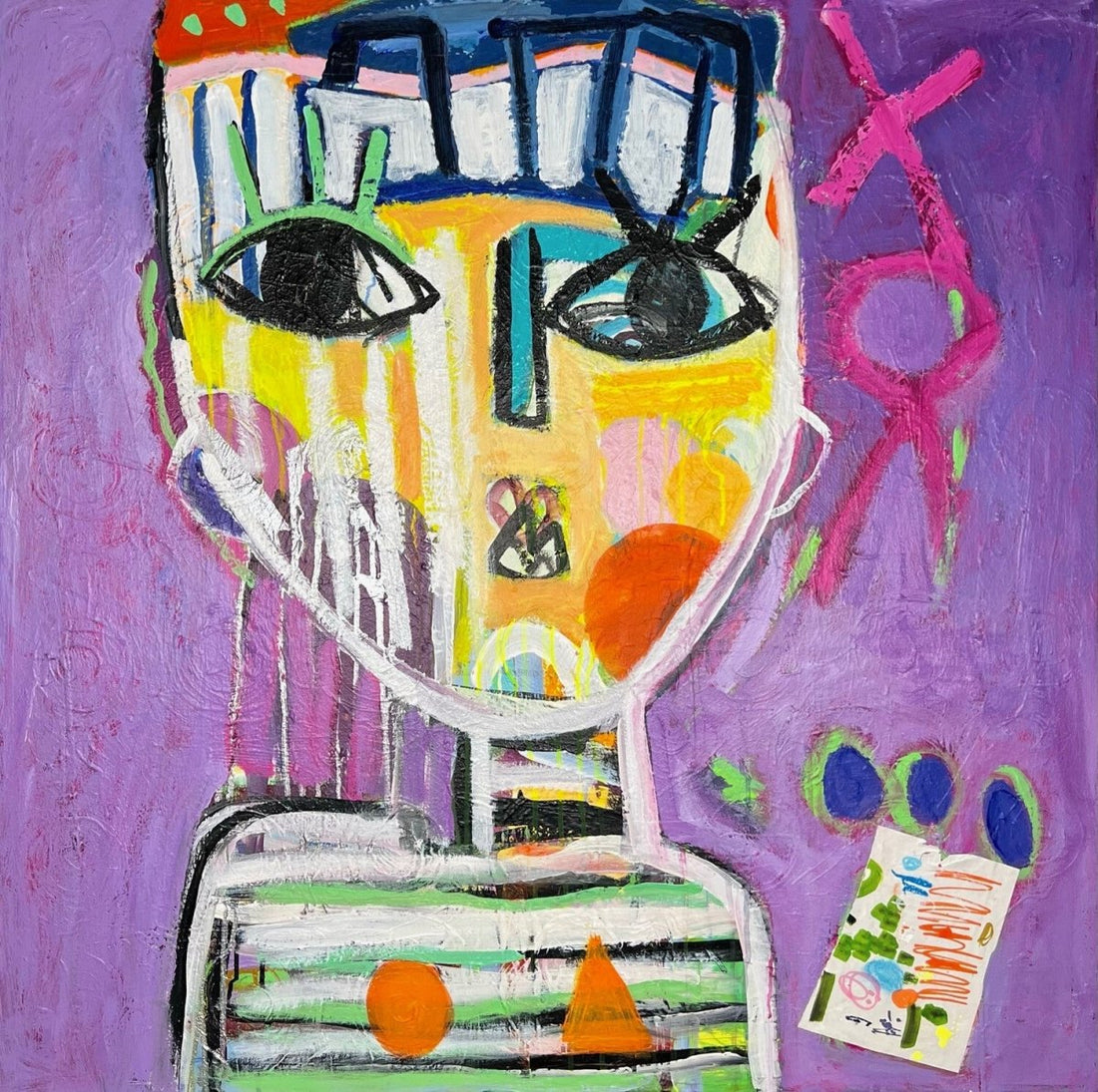 Kiss Me You Fool 40x40Aleea Jaques