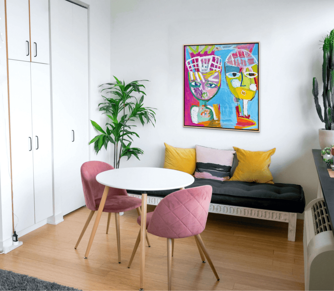 Lucy and Ethel 36x36SoldAleea Jaques