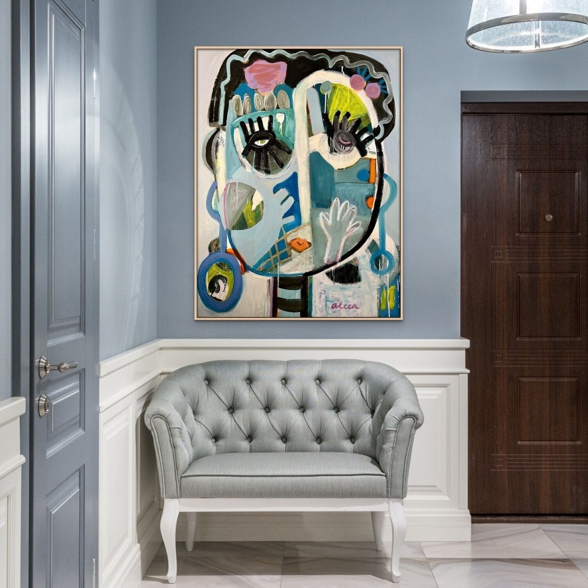 Material Girl 36x48SoldAleea Jaques