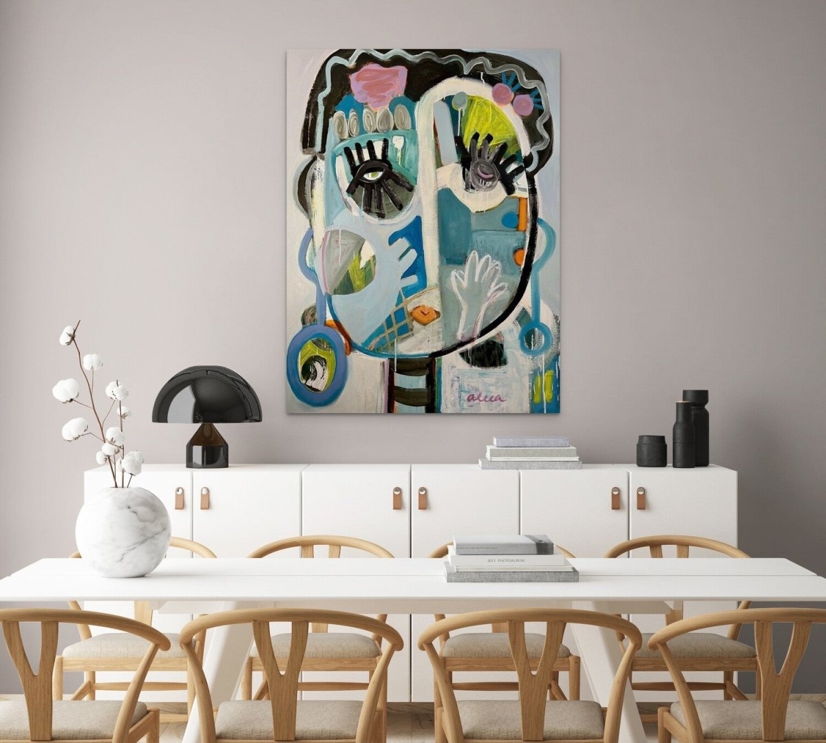 Material Girl 36x48SoldAleea Jaques