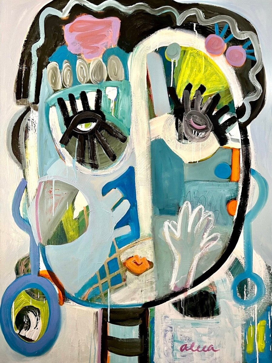 Material Girl 36x48SoldAleea Jaques