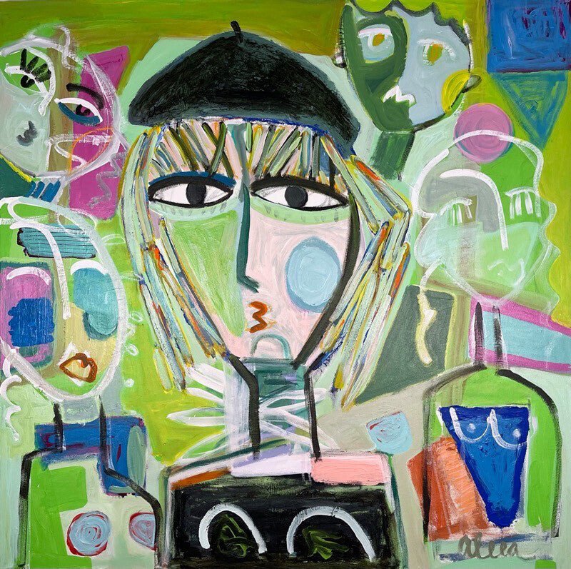 Party of Five 40x40Aleea Jaques