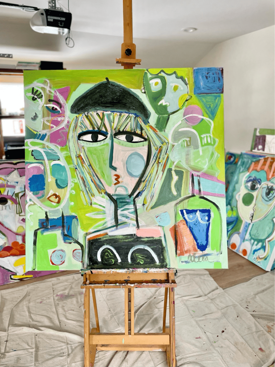 Party of Five 40x40Aleea Jaques
