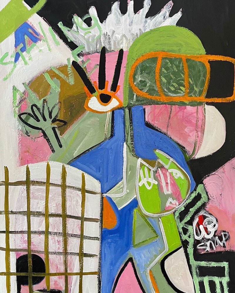Staying Alive 36x48Aleea Jaques