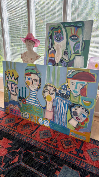 Rich People Throw the Best Parties 36x60