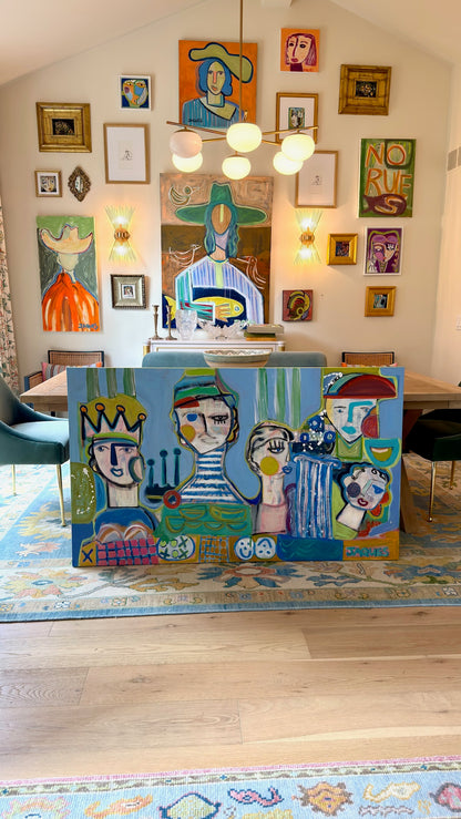 Rich People Throw the Best Parties 36x60