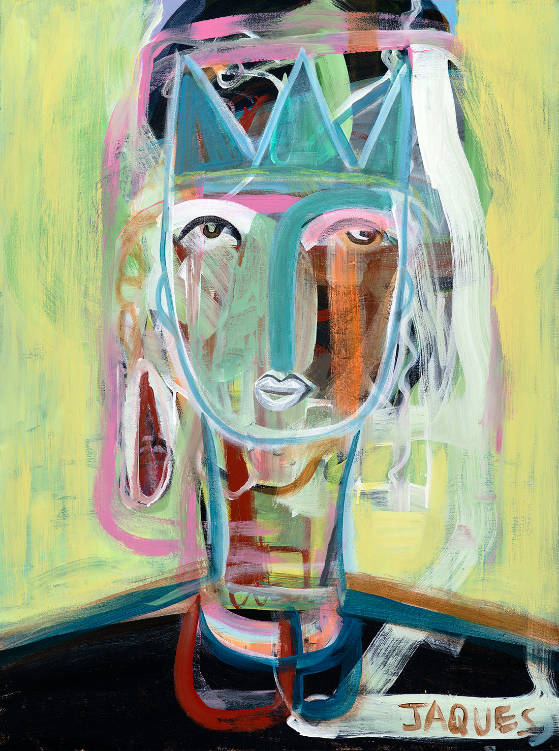 Antoinette - Framed Canvas Print