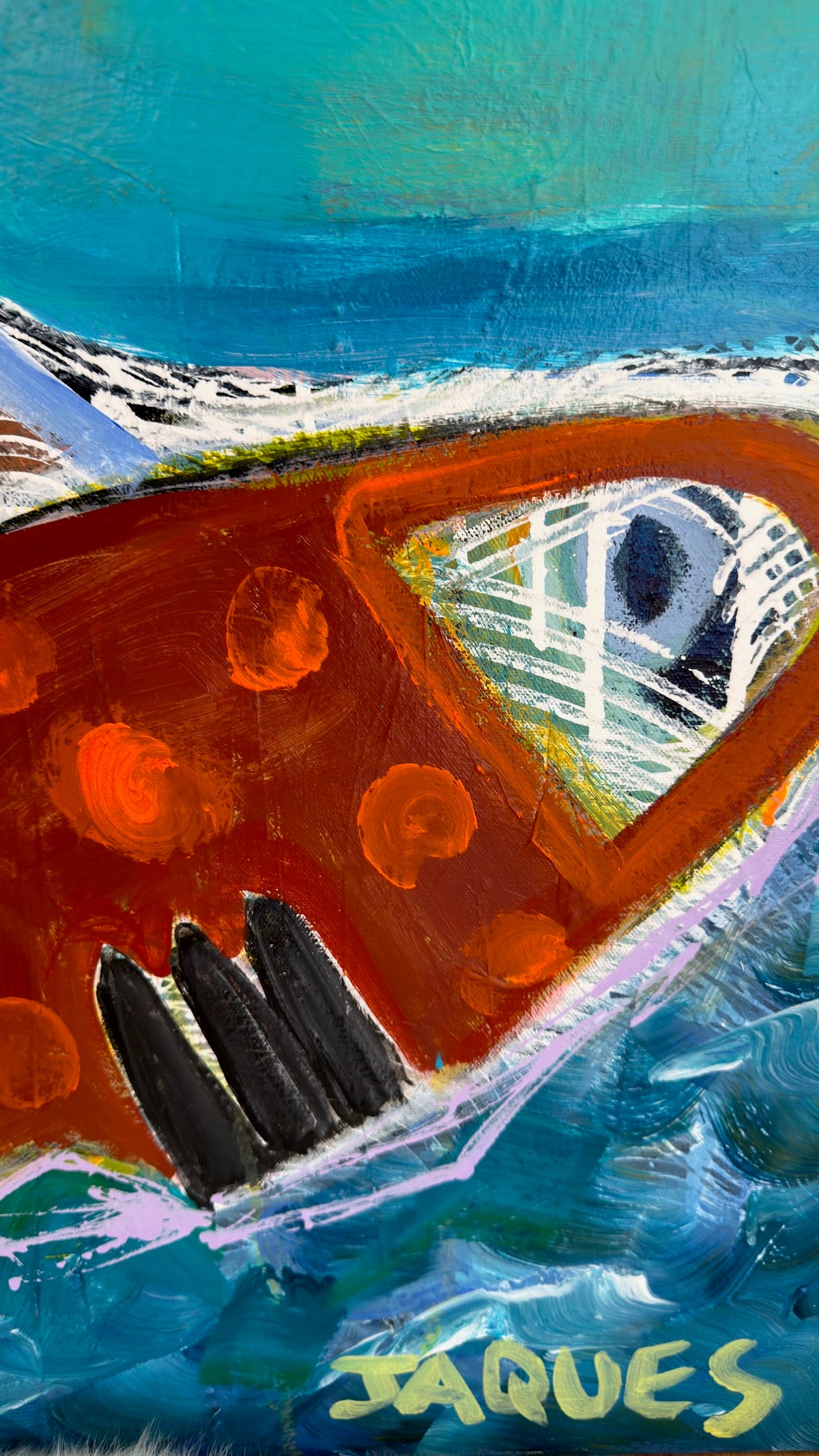 Fishing for Gold 30x40
