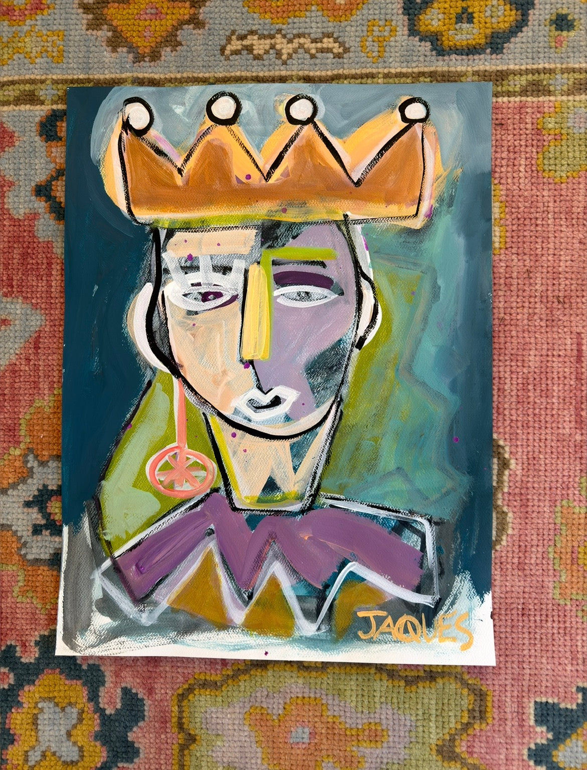 Puck  - 24x30