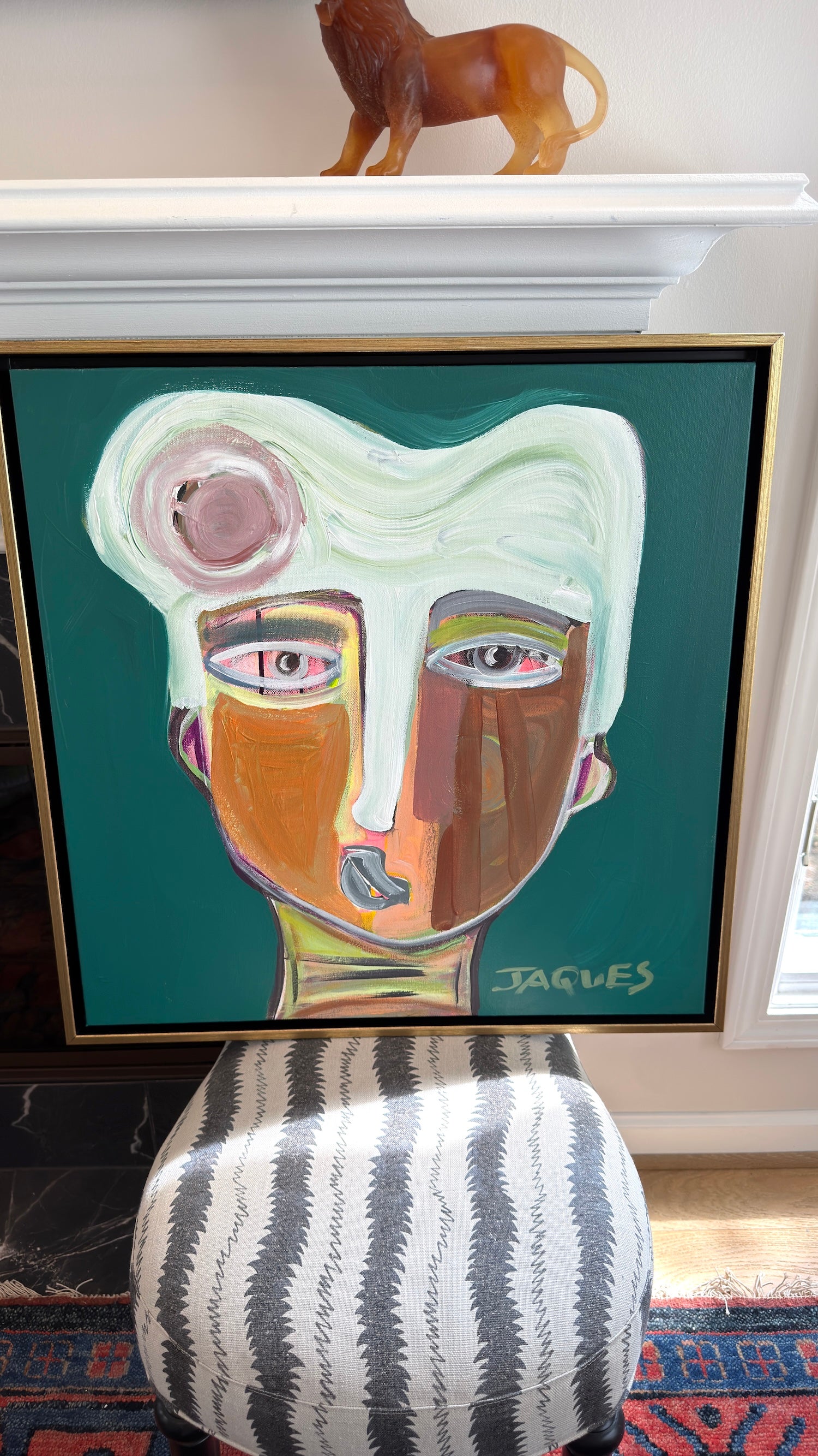 Miranda Wears Prada 26x26 (Framed)
