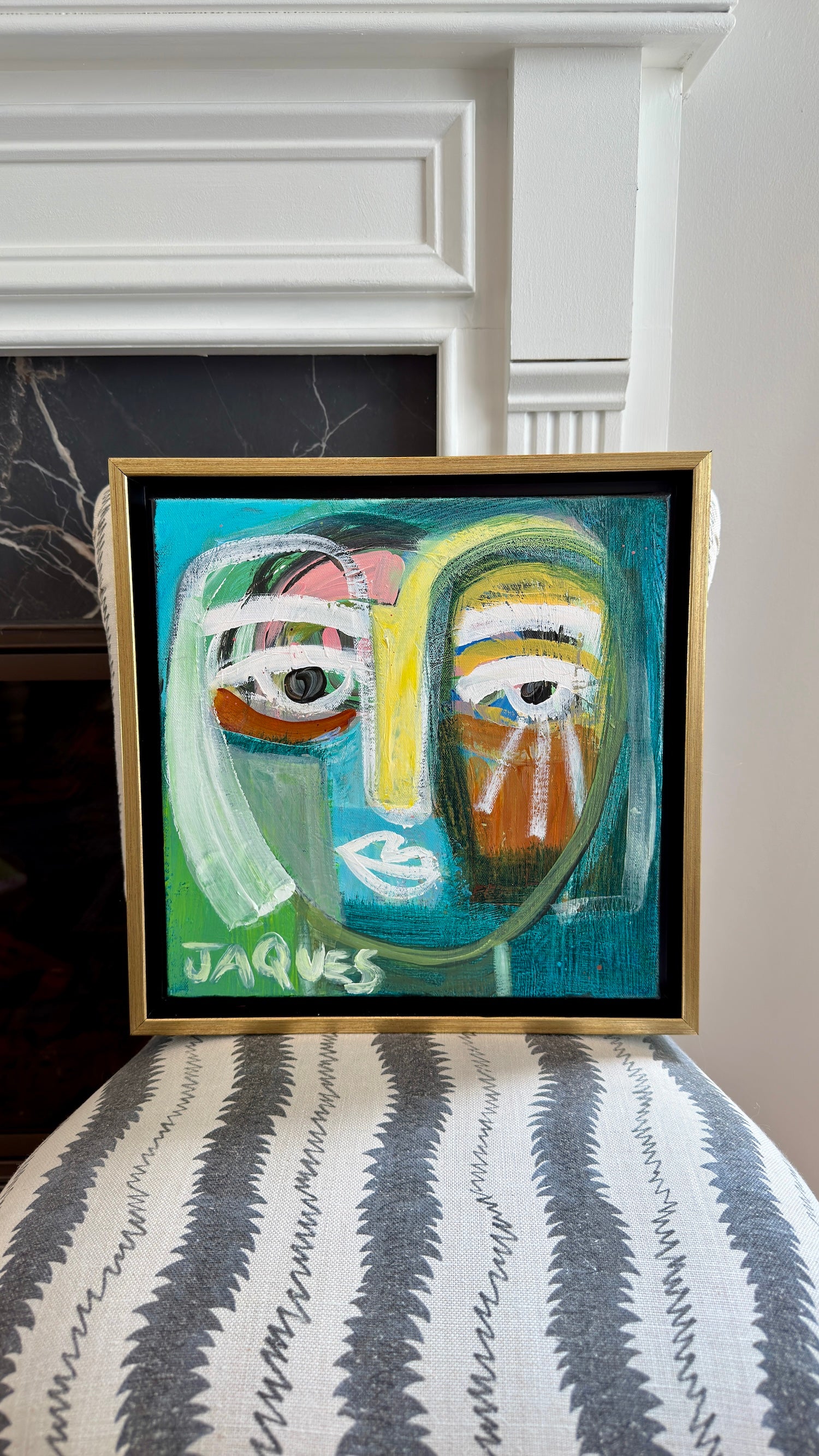 Yellow Nose 14x14 (Framed)
