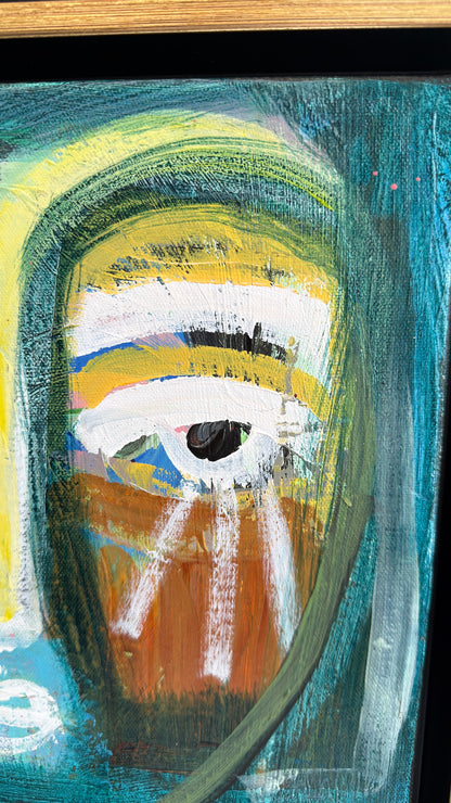 Yellow Nose 14x14 (Framed)