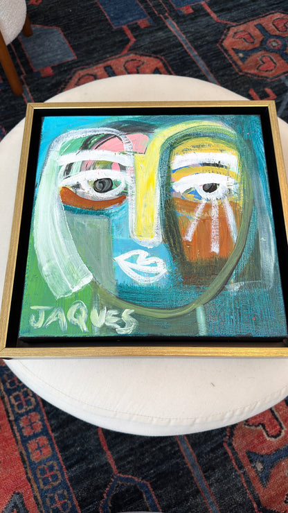 Yellow Nose 14x14 (Framed)
