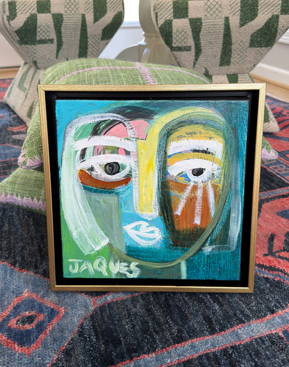 Yellow Nose 14x14 (Framed)