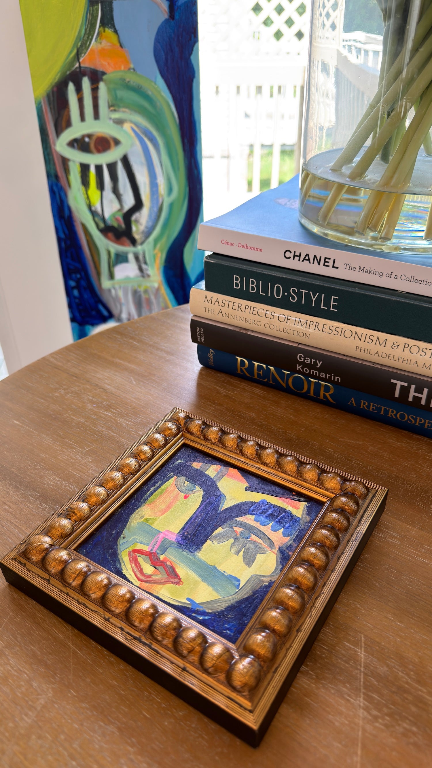 Out of the Blue 7x7 (Framed)
