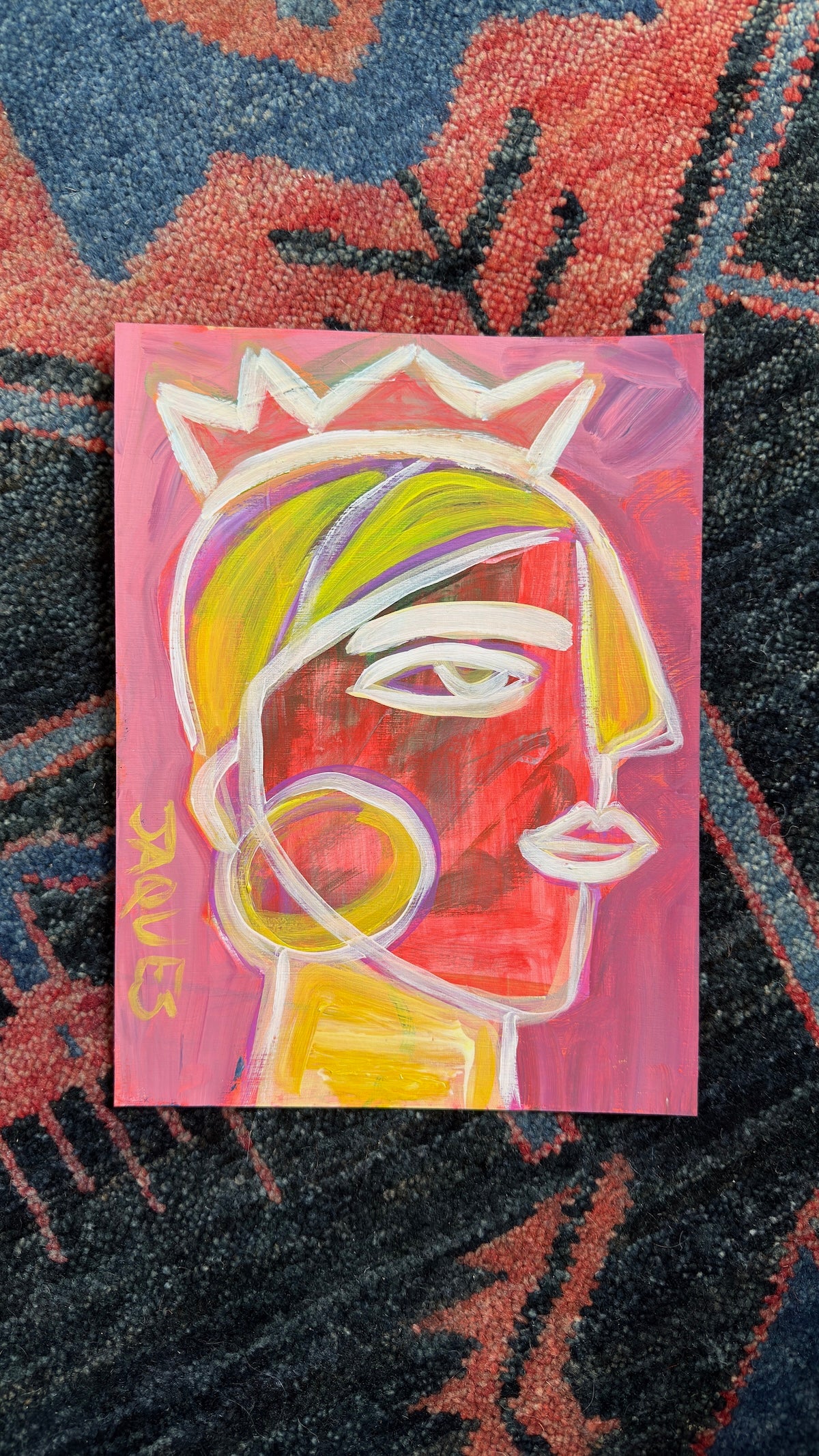 The One With The Regal Profile 9x12