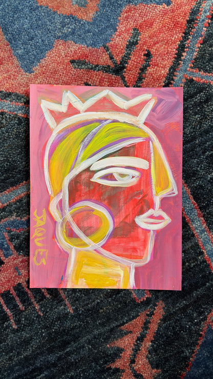 The One With The Regal Profile 9x12