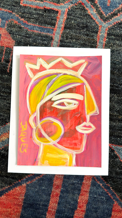 The One With The Regal Profile 9x12