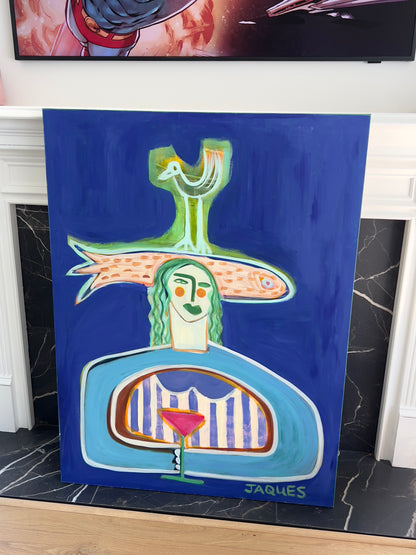 Fish Boy 36x48