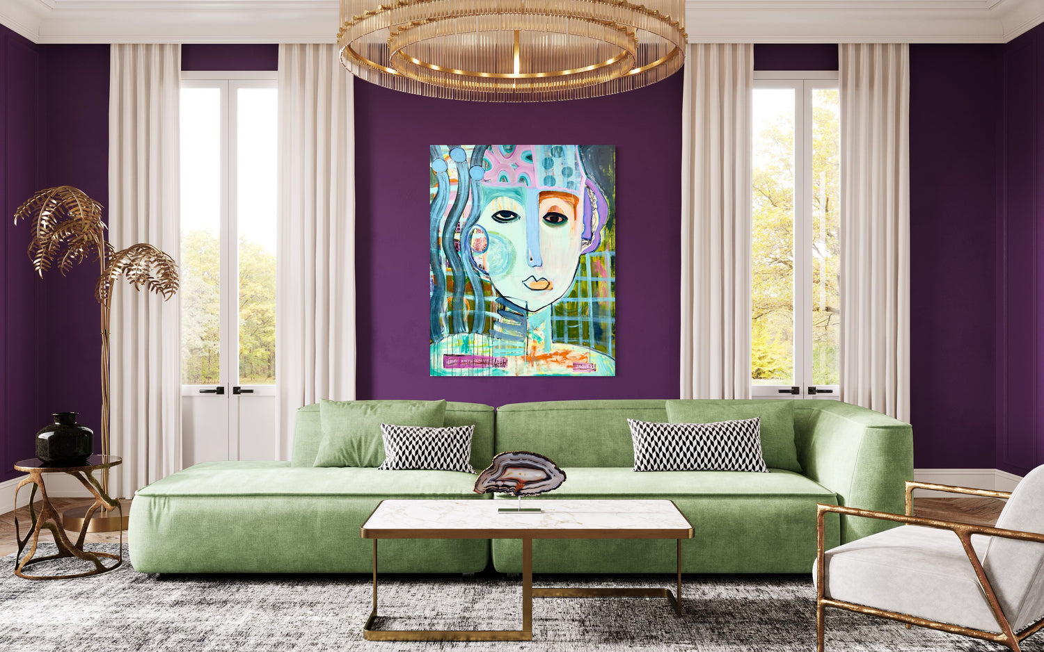 Cleopatra 48 x 60