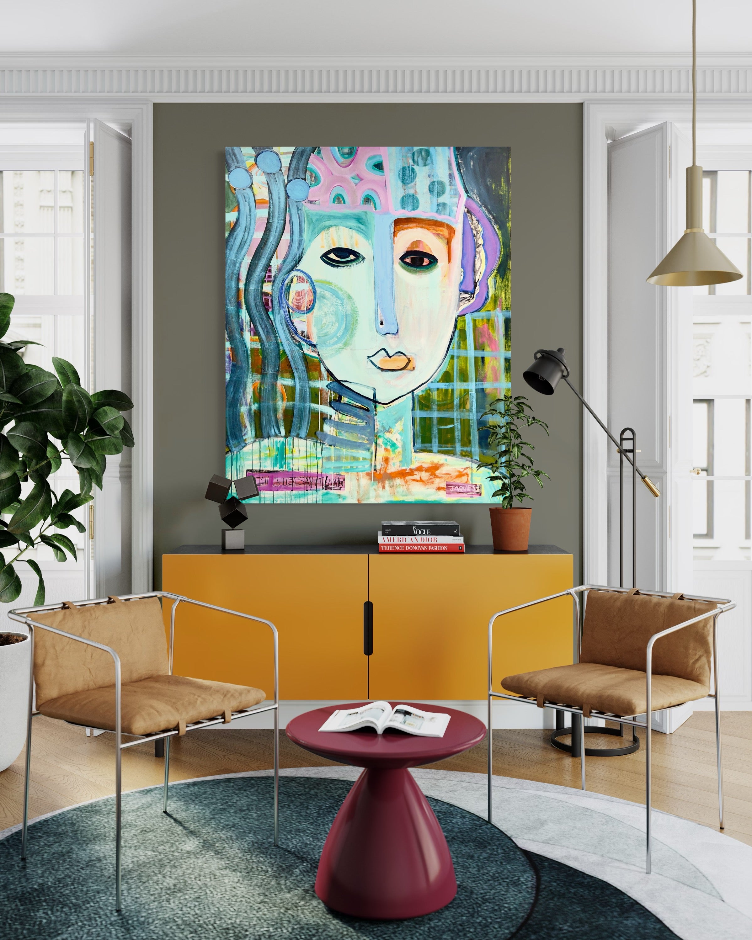 Cleopatra 48 x 60