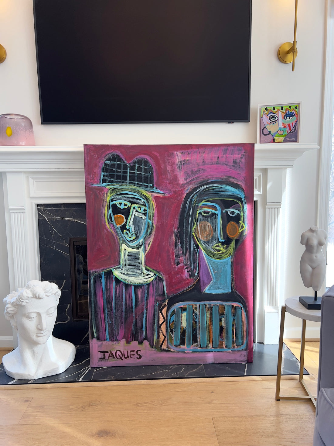 Claude and Francesca 36x48