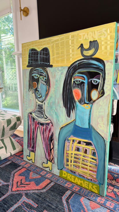 Ordinary Couple of Dreamers 36x48