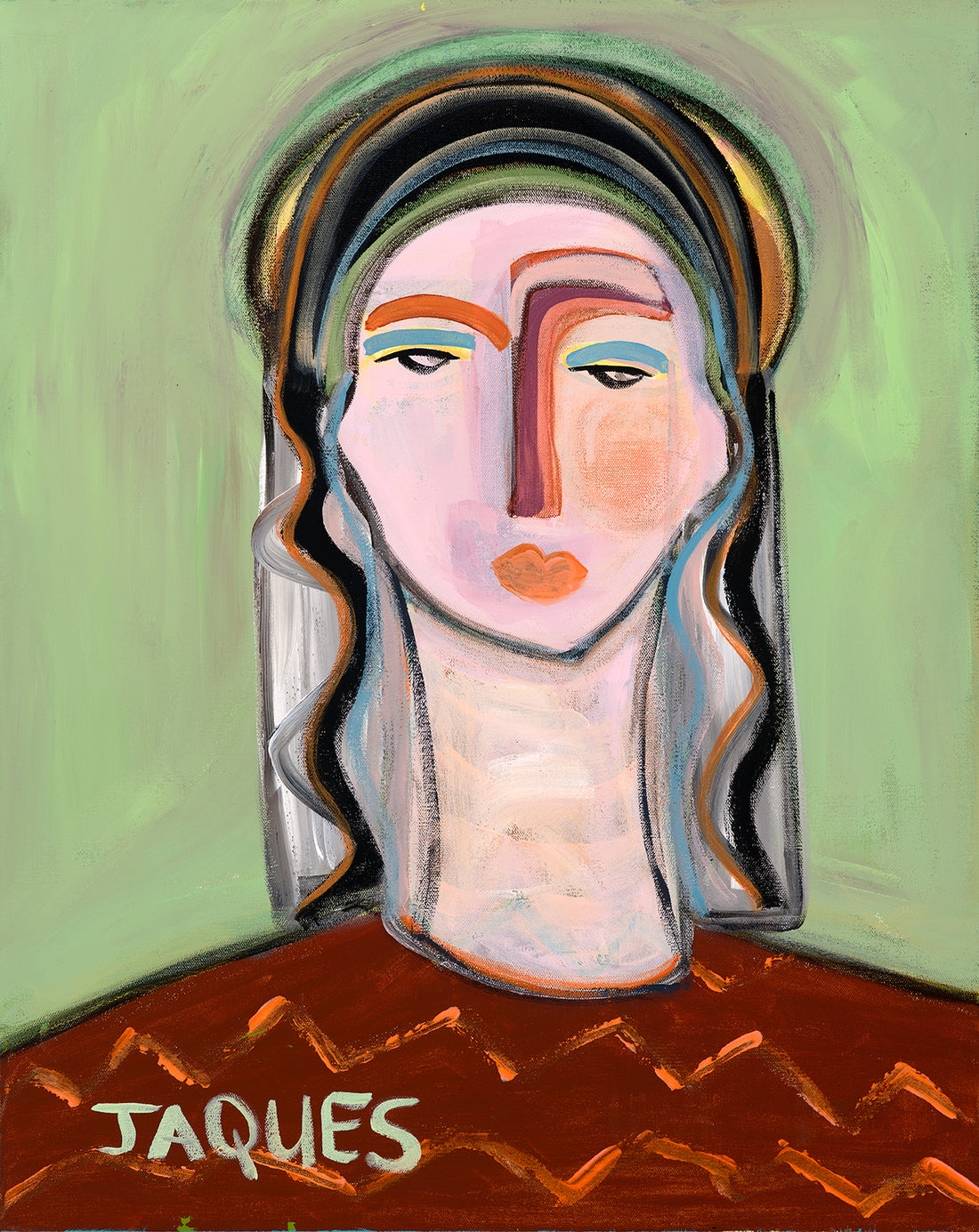 Priscilla - Framed Canvas Print