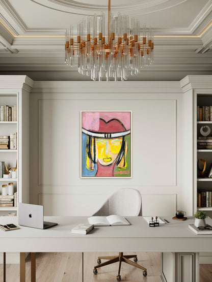Sawyer (Framed Canvas Print)