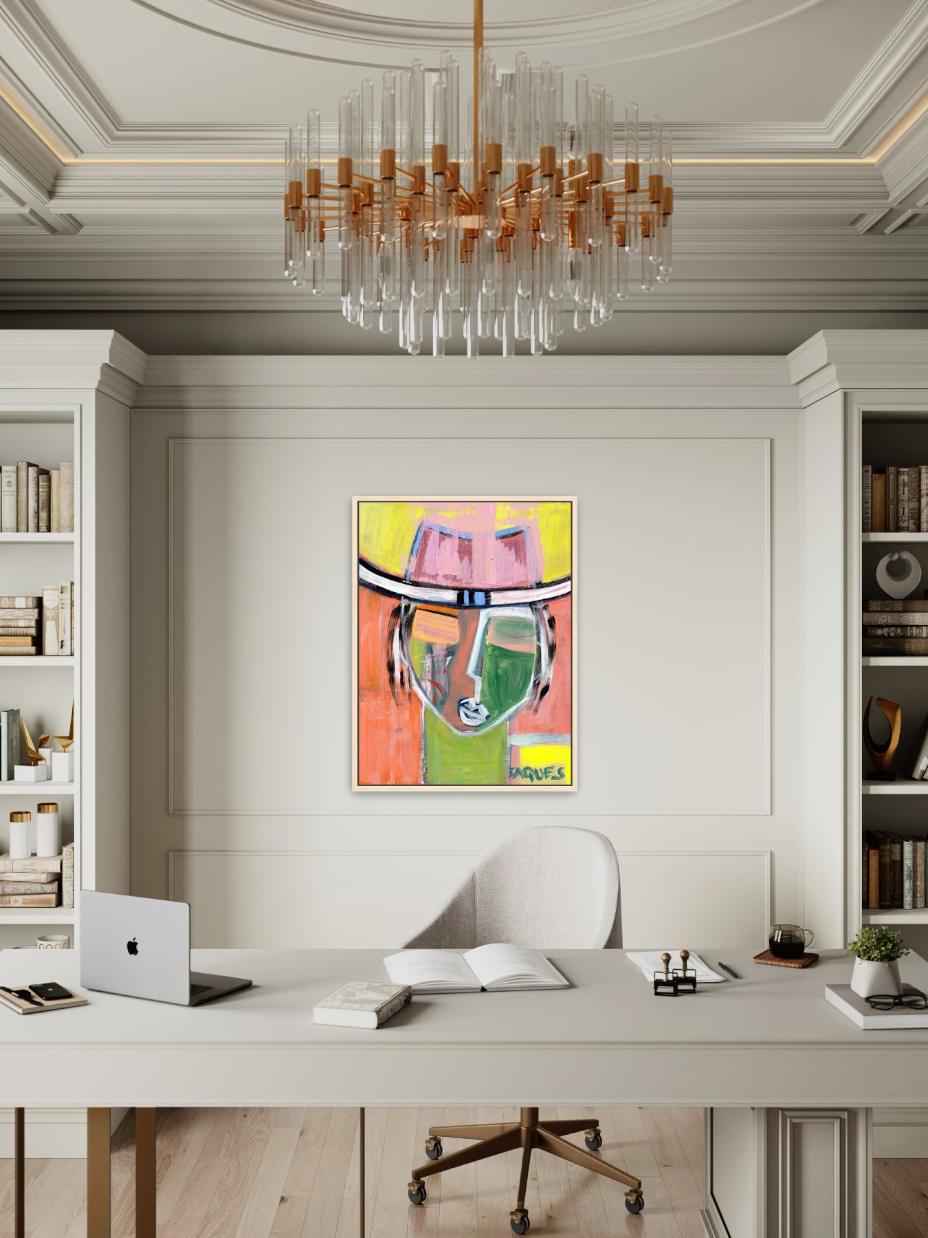 Jackson - Framed Canvas Print