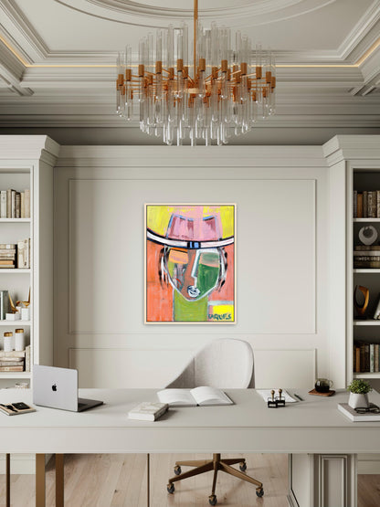 Jackson - Framed Canvas Print