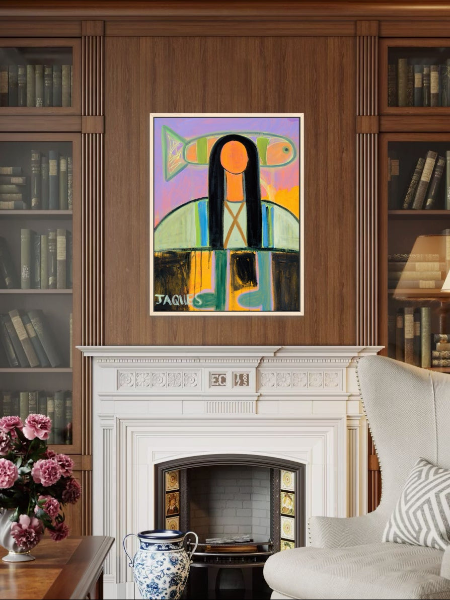 Tallulah - Framed Canvas Print