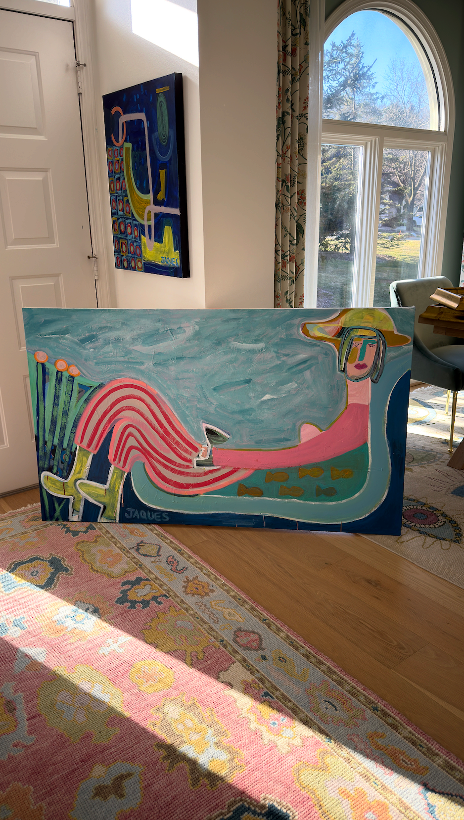 Lady by the Sea 60x36