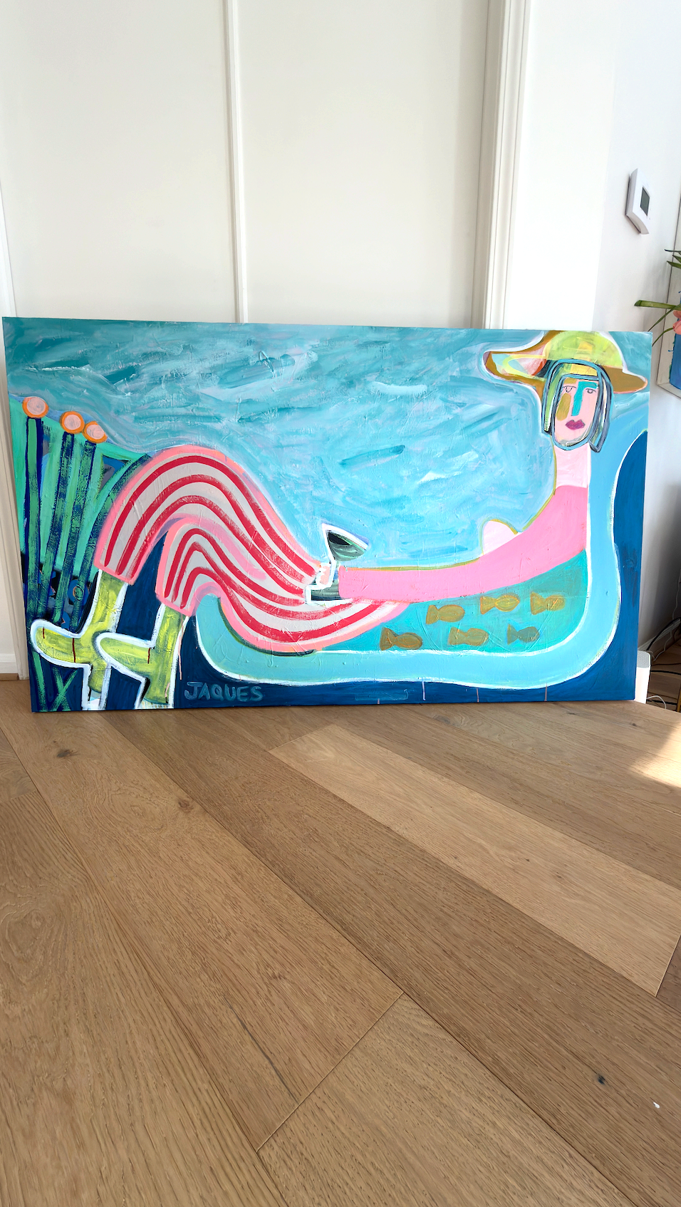 Lady by the Sea 60x36