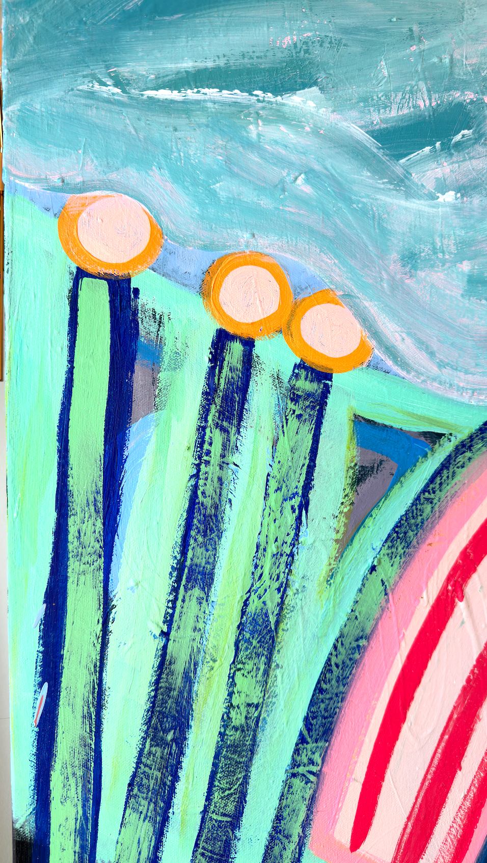 Lady by the Sea 60x36