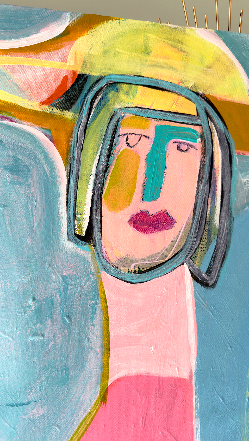 Lady by the Sea 60x36