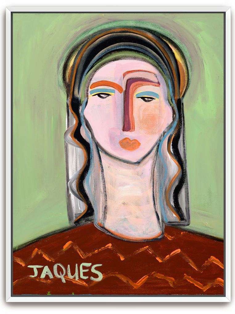 Priscilla - Framed Canvas Print