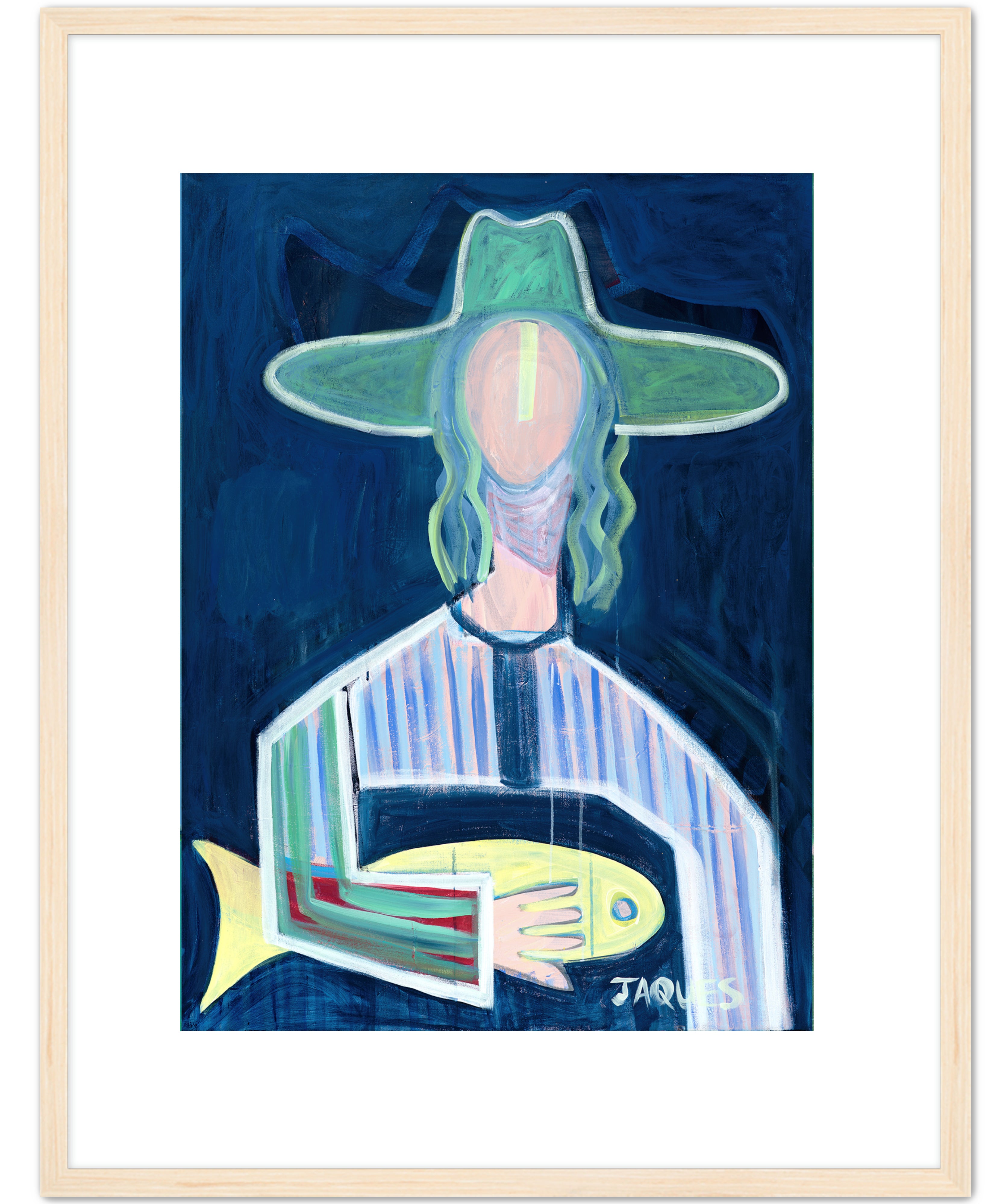 Morgan and Marlin - Framed Paper Print