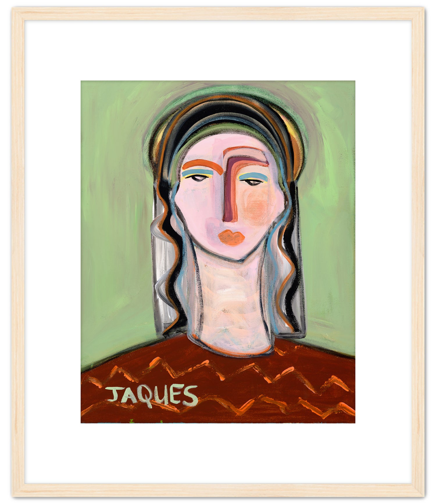 Priscilla - Framed Paper Print