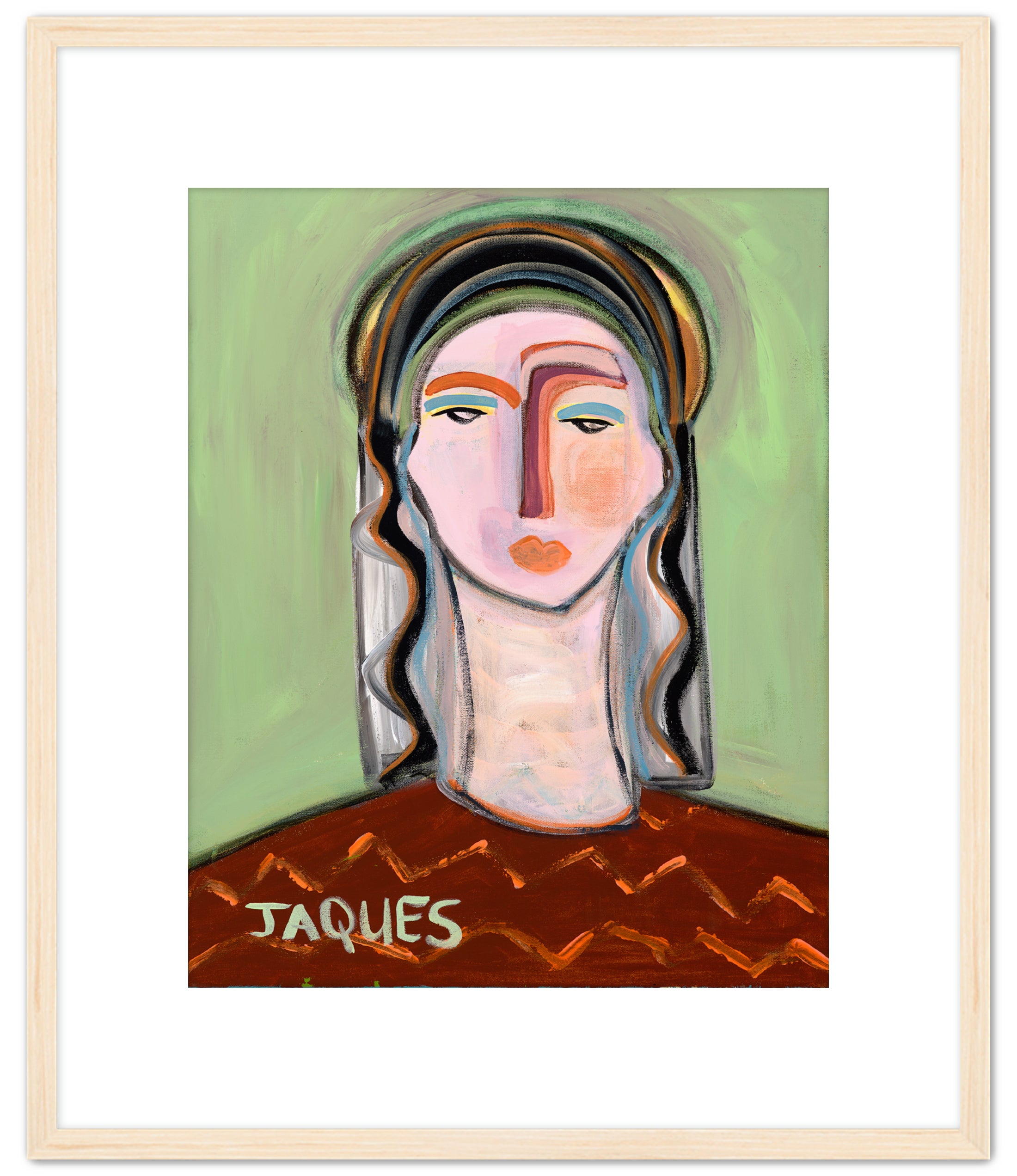 Priscilla - Framed Paper Print